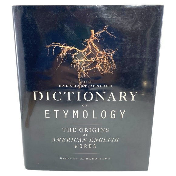 Barnhart Concise Dictionary of Etymology, Hardcover by Barnhart, Robert K. Book - Picture 2 of 10
